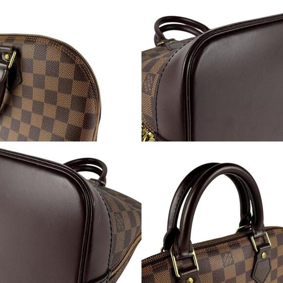 LOUIS VUITTON Brown Damier Canvas Alma Bag - Picture 4 of 5